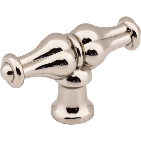 Jeffrey Alexander 2-1/4" Satin Nickel Bella Cabinet "T" Knob 818L-SN
